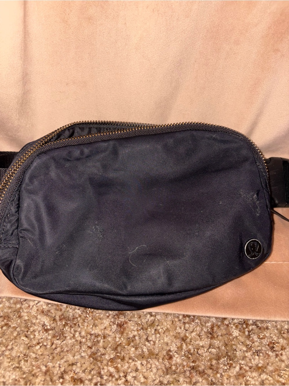 lululemon athletica Black Crossbody/Fanny Pack